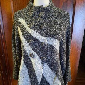 Black & Gray Sweater by Urchin